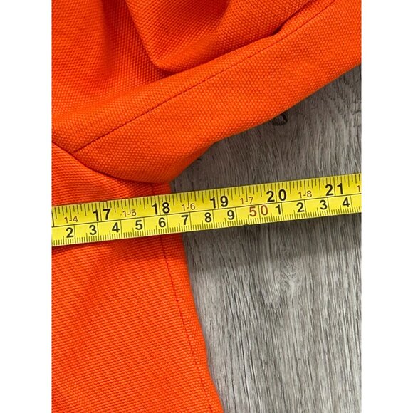 Zara Basic Women's Orange 3/4 Sleeve Button Front Swing Jacket Coat Size Medium - Picture 11 of 11
